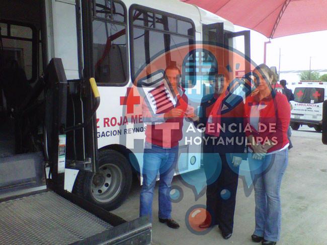 Donan a Cruz Roja Reynosa unidad móvil Donan a Cruz Roja Reynosa unidad móvil