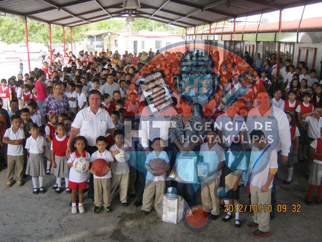 Cuentan ya escuelas de Reynosa con techumbre Cuentan ya escuelas de Reynosa con techumbre