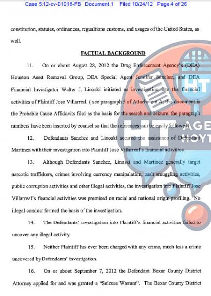 Demanda a DEA Demanda a DEA