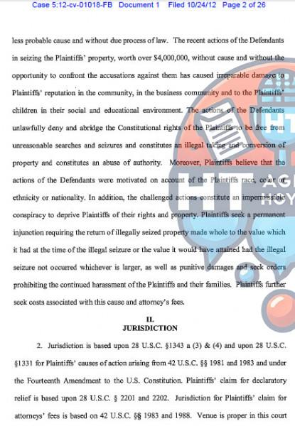 Demanda a DEA Demanda a DEA