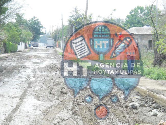 Piden reparación de calles en colonia José de Escandón de Altamira Piden reparación de calles en colonia José de Escandón de Altamira