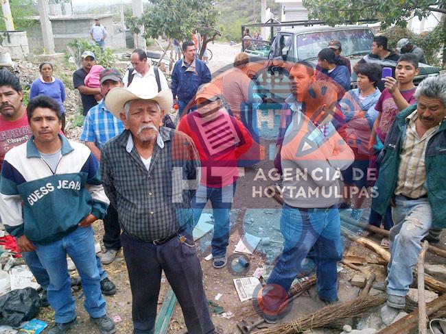 Desalojo de familias-Ciudad Victoria Desalojo de familias-Ciudad Victoria