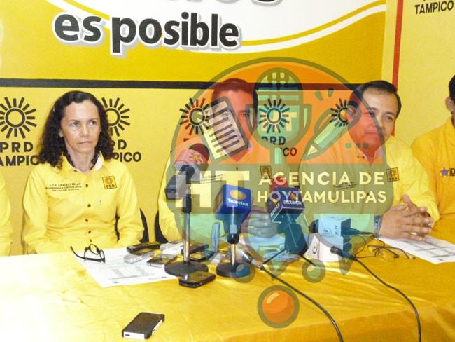 PRD Tampico da a conocer precandidatos PRD Tampico da a conocer precandidatos