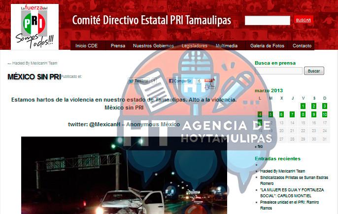 Anonymous - PRI Tamaulipas Anonymous - PRI Tamaulipas