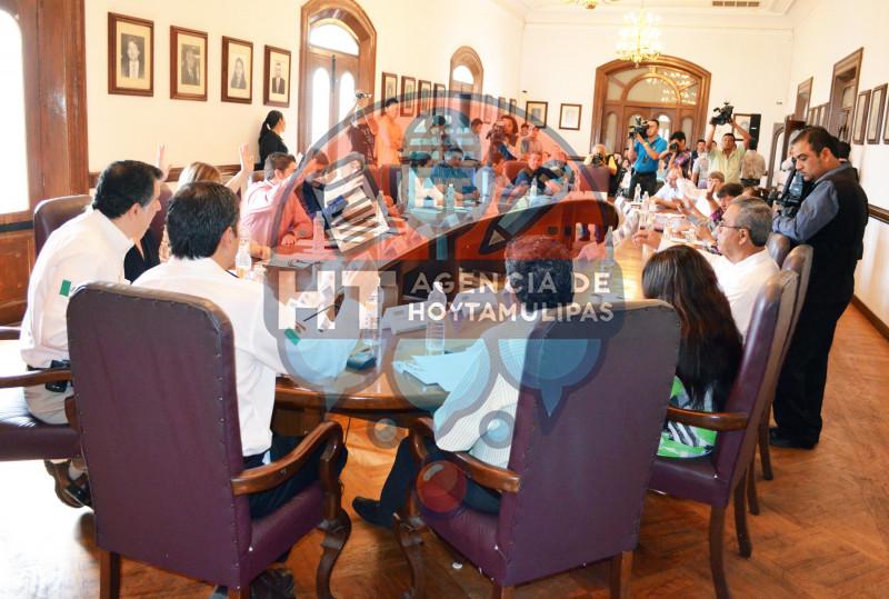 Sesión de cabildo de Cd Victoria Sesión de cabildo de Cd Victoria