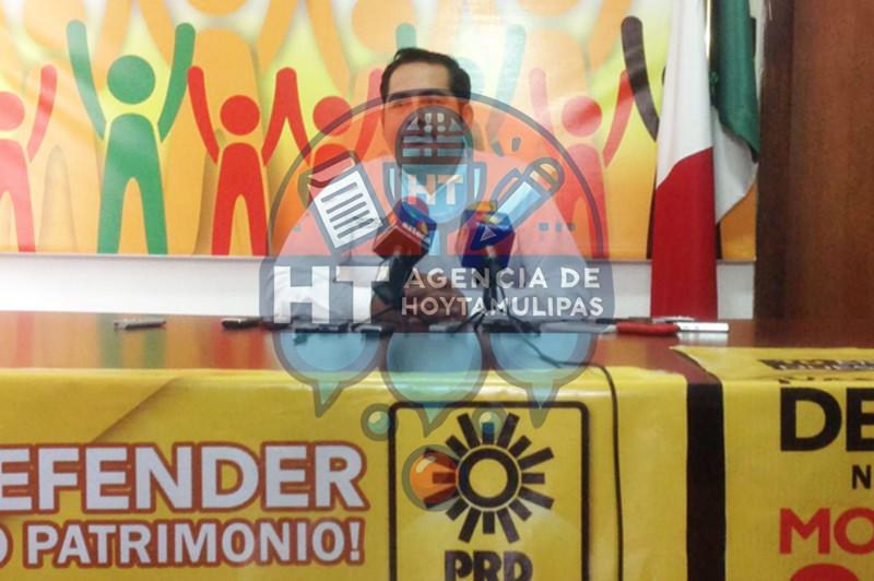 Cuitláhuac Ortega, dirigente del PRD en Tamaulipas Cuitláhuac Ortega, dirigente del PRD en Tamaulipas