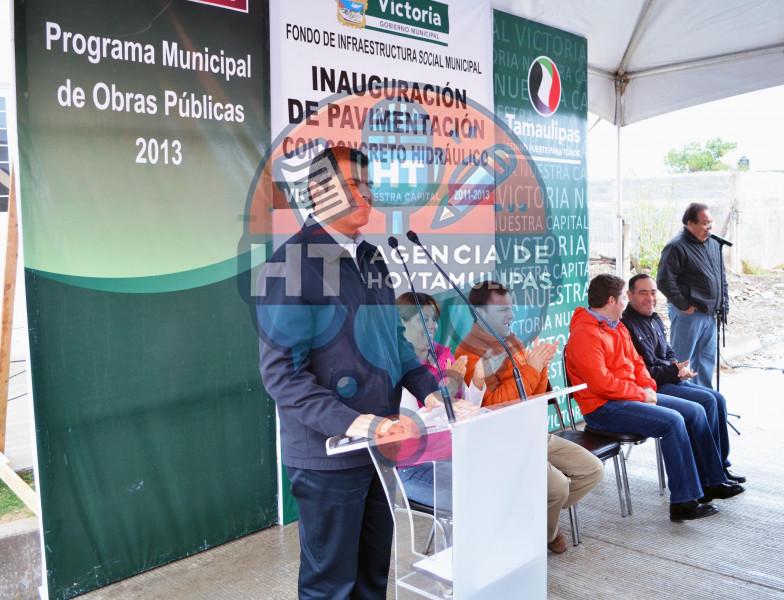 Inauguración de pavimentación Inauguración de pavimentación