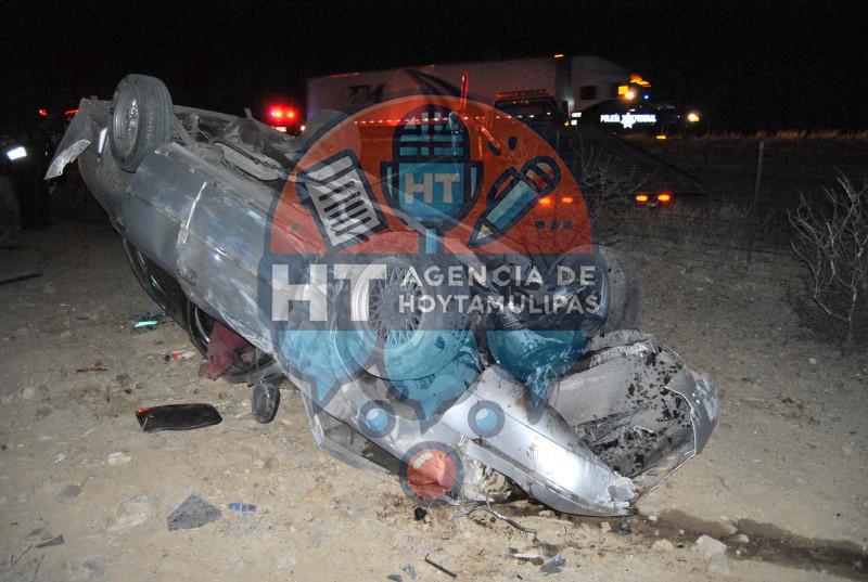 Volcadura en Nuevo Laredo Volcadura en Nuevo Laredo