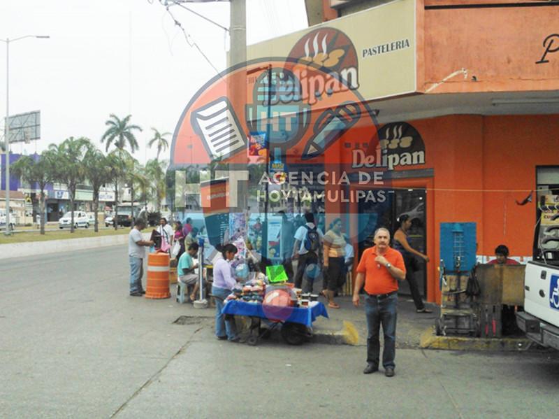 Retirarán a los ambulantes de la avenida principal de Madero Retirarán a los ambulantes de la avenida principal de Madero