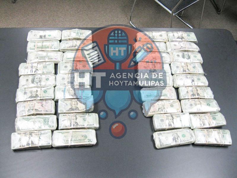 Decomisan 153 mil 857 dólares sobre el puente Hidalgo, Texas Decomisan 153 mil 857 dólares sobre el puente Hidalgo, Texas