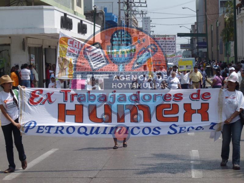 Protesta de trabajadores Protesta de trabajadores