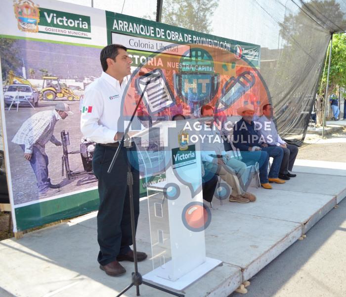 Arranque de obra de pavimentación Arranque de obra de pavimentación