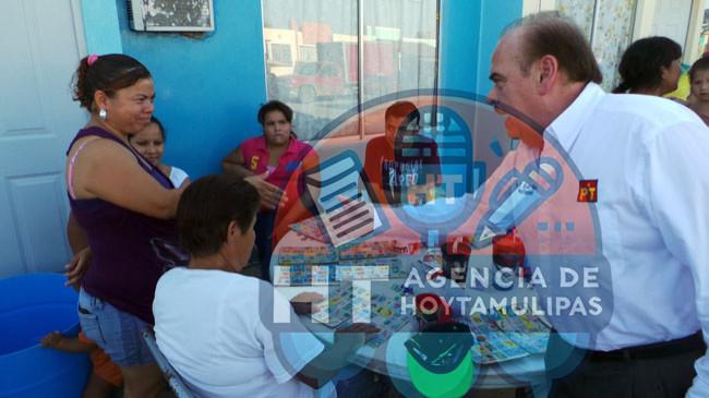 Caminata y lotería en la colonia villas de San Miguel de Nuevo Laredo Caminata y lotería en la colonia villas de San Miguel de Nuevo Laredo