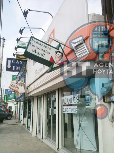 Asaltan banco de Tampico Asaltan banco de Tampico