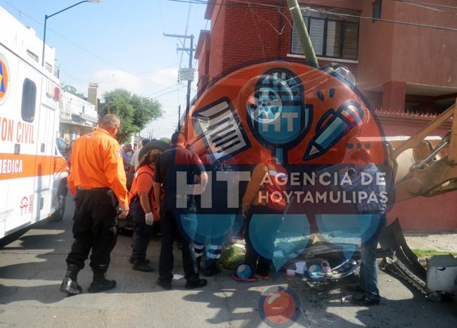 Volcadura en Nuevo Laredo Volcadura en Nuevo Laredo