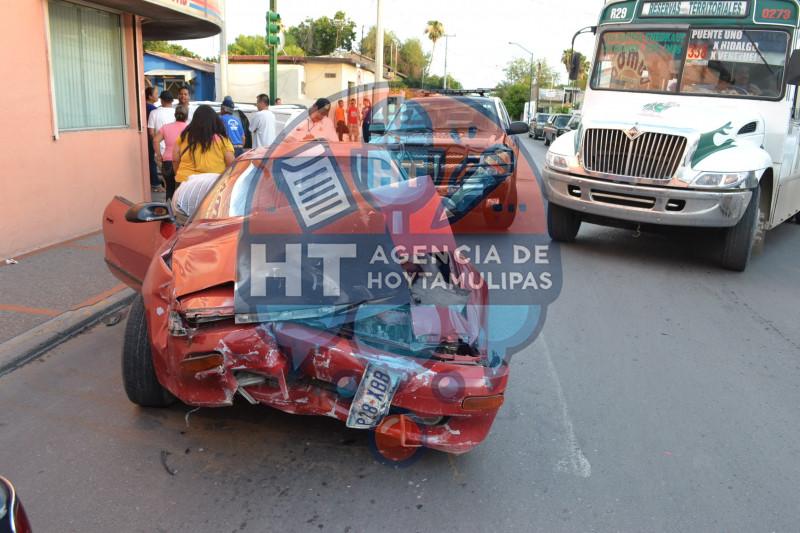 Volcadura en Nuevo Laredo Volcadura en Nuevo Laredo