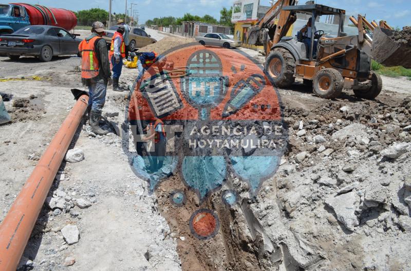 Drenaje en Matamoros Drenaje en Matamoros