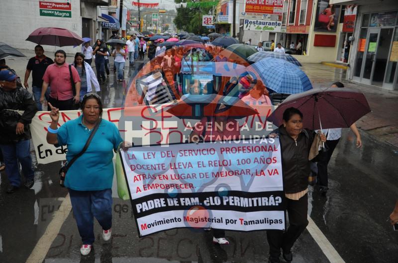 Protesta de maestros Protesta de maestros
