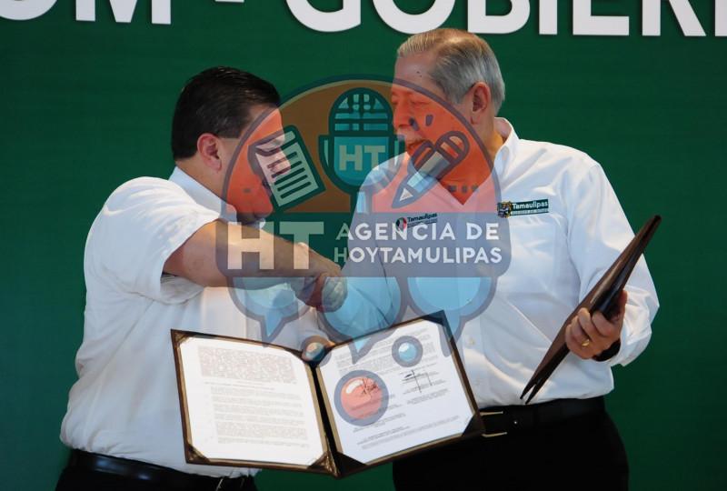 Firma de convenios Gobierno-CONADE-COM Firma de convenios Gobierno-CONADE-COM