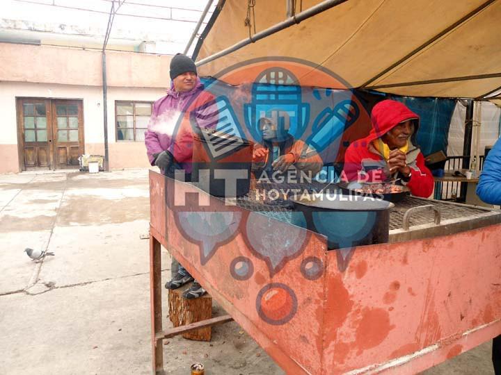 Frío congela Nuevo Laredo Frío congela Nuevo Laredo