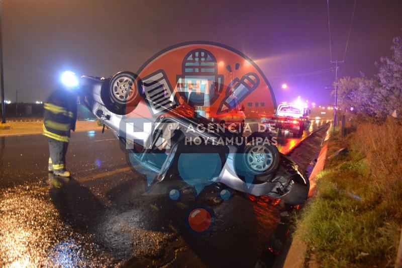 Volcadura en Nuevo Laredo Volcadura en Nuevo Laredo