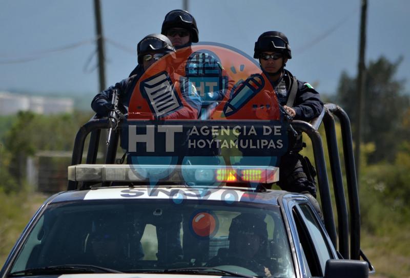 Refuerzan policías federales seguridad en Tamaulipas Refuerzan policías federales seguridad en Tamaulipas