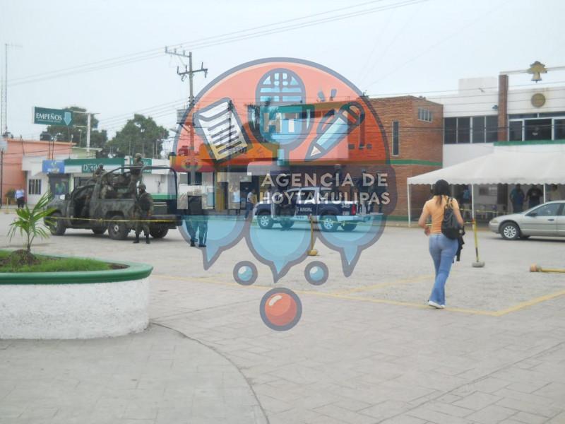 Policía militar en Altamira Policía militar en Altamira
