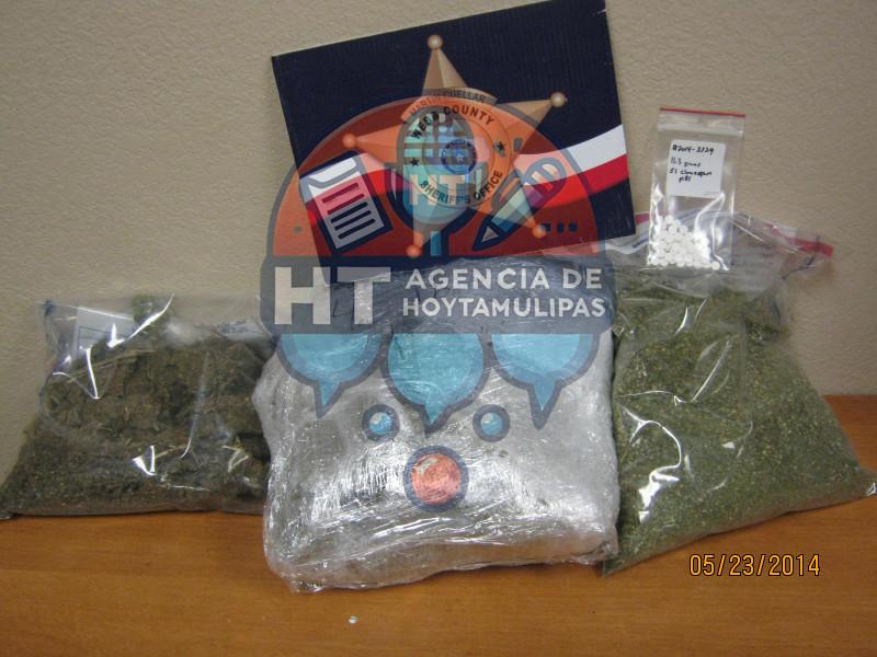 Los arrestan con droga en Laredo Los arrestan con droga en Laredo