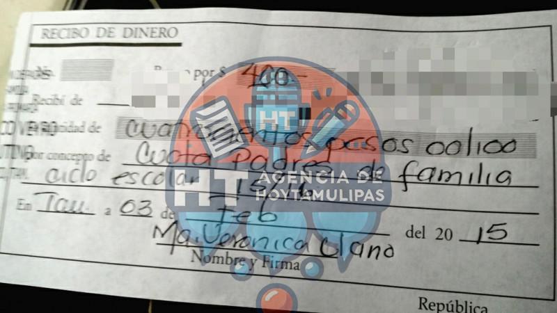 Cuotas escolares en Madero Cuotas escolares en Madero