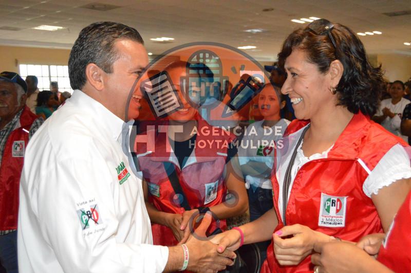 Recorre Edgar Melhem área rural de Río Bravo Recorre Edgar Melhem área rural de Río Bravo