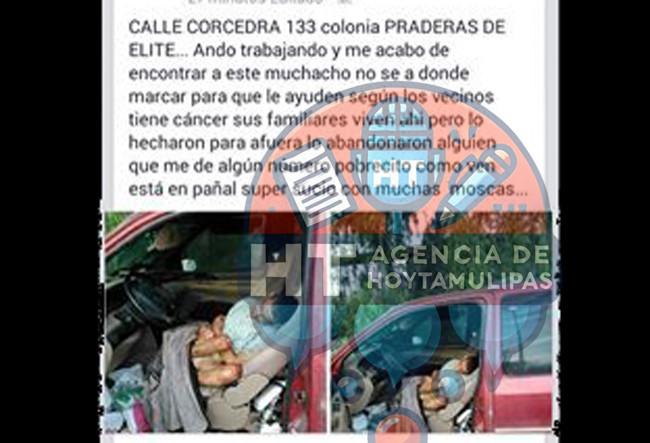 Oscar tenía varios días “viviendo” en el vehículo Oscar tenía varios días “viviendo” en el vehículo