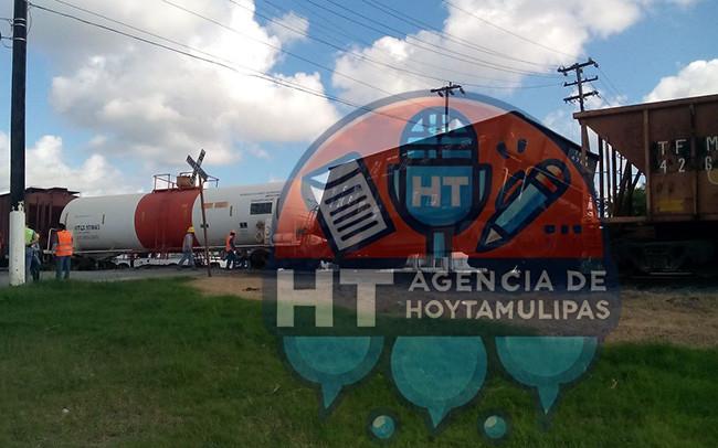 Descarrila tren en Matamoros Descarrila tren en Matamoros