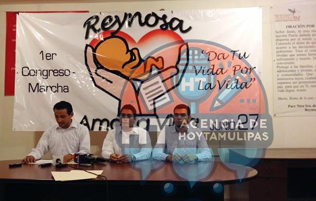 Marcharán en Reynosa en contra del aborto Marcharán en Reynosa en contra del aborto
