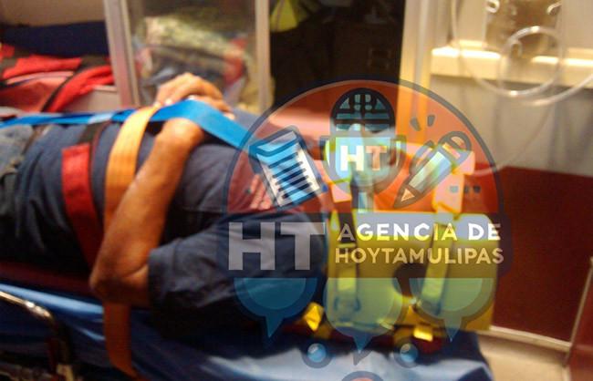 Motociclista lesionado Motociclista lesionado