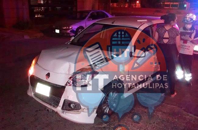 Menor lesionado en choque Menor lesionado en choque