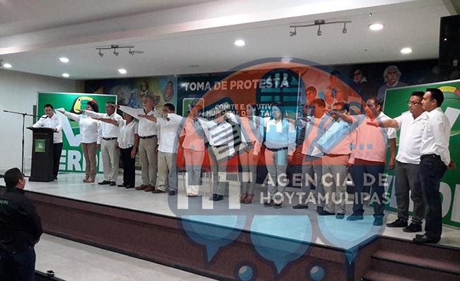 Toma protesta Comité del PVEM en Altamira Toma protesta Comité del PVEM en Altamira