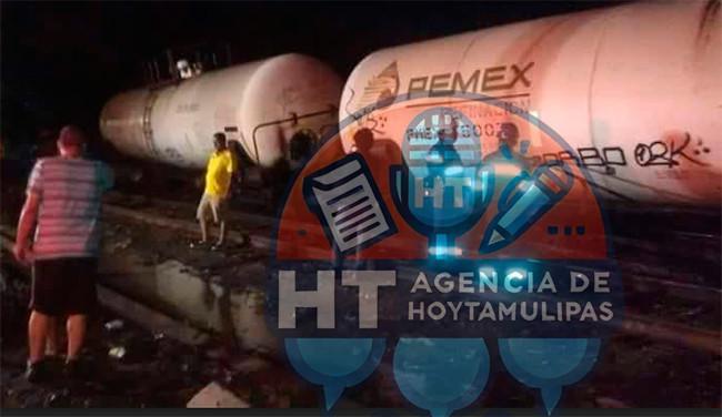 Autotanques se descarrilan Autotanques se descarrilan