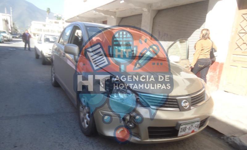 Empleado choca en Ciudad Victoria Empleado choca en Ciudad Victoria