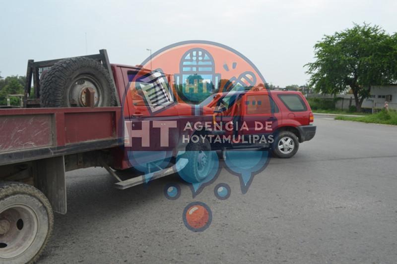 Choque en boulevard Choque en boulevard