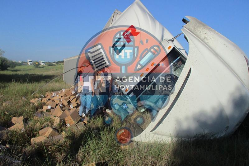 Volcadura de tráiler Volcadura de tráiler