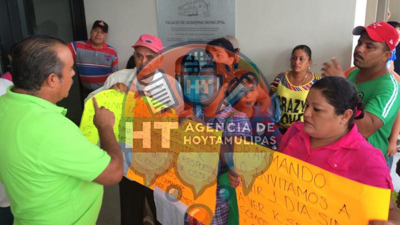 Protesta en Altamira Protesta en Altamira