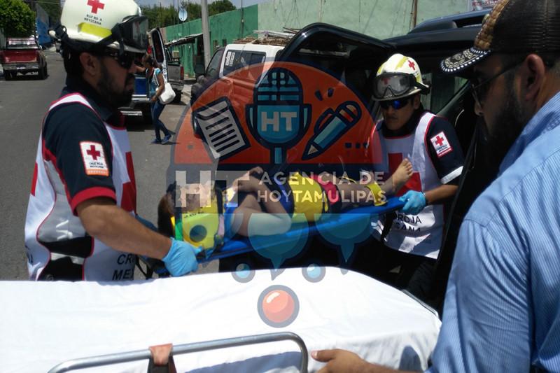 Niño atropellado en Nuevo Laredo Niño atropellado en Nuevo Laredo