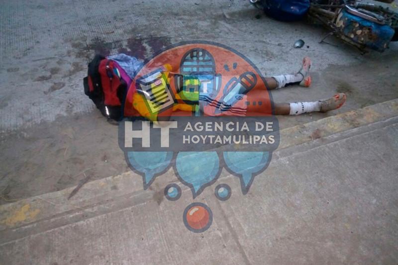 Muere motociclista en Altamira Muere motociclista en Altamira