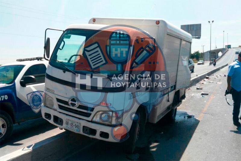 Volcadura en Nuevo Laredo Volcadura en Nuevo Laredo