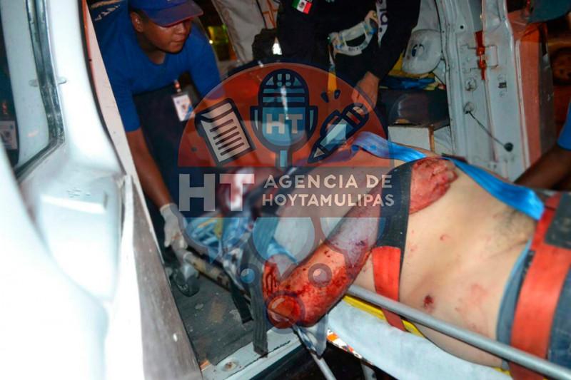 Peatón atropellado en Matamoros Peatón atropellado en Matamoros