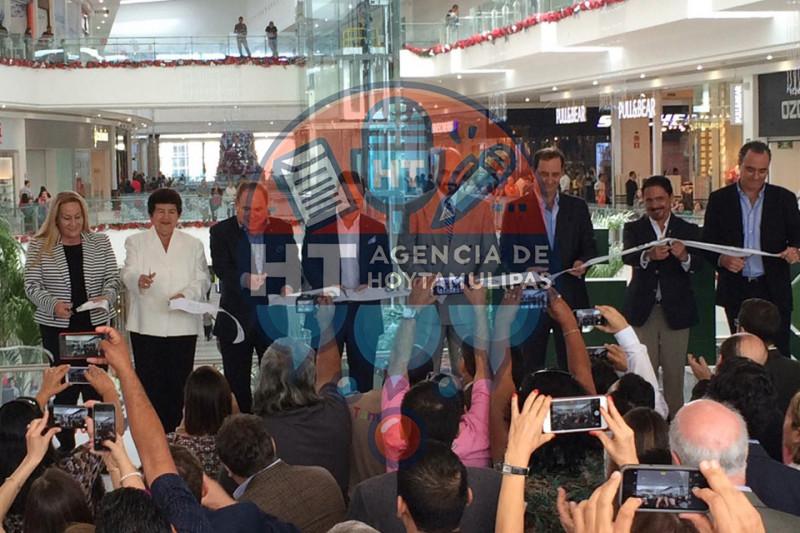 Inauguran plaza en Tampico Inauguran plaza en Tampico