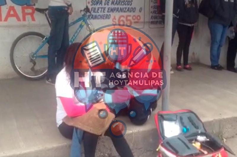 Atropellan a empleada Atropellan a empleada