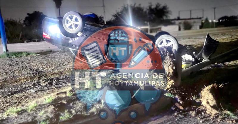 Volcadura en Nuevo Laredo Volcadura en Nuevo Laredo