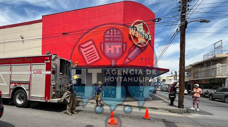 Conato de incendio, bomberos Conato de incendio, bomberos