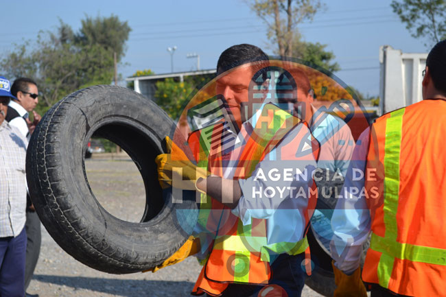 Recolectan 10 mil llantas en Victoria 